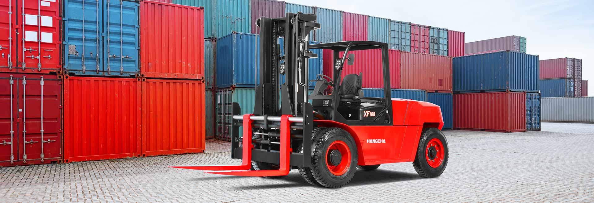 XF series 8.0-12t Internal Combustion Counterbalanced Forklift Truck - Banner