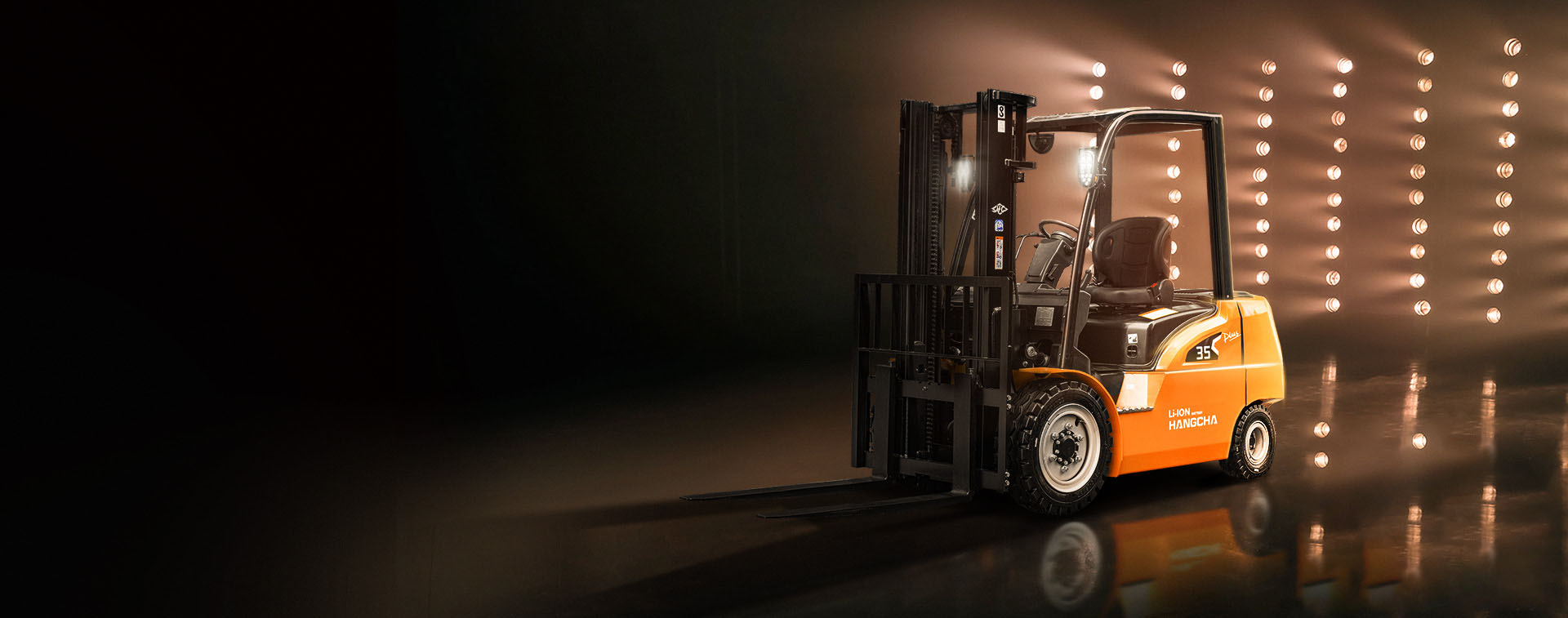 forklift from Noble Philippines with a yellow color